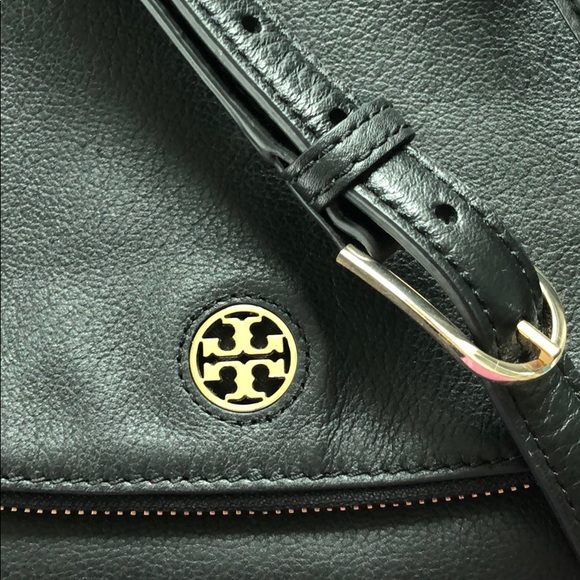 Tory Burch Black Leather Crossbody Purse - Picture 3 of 6